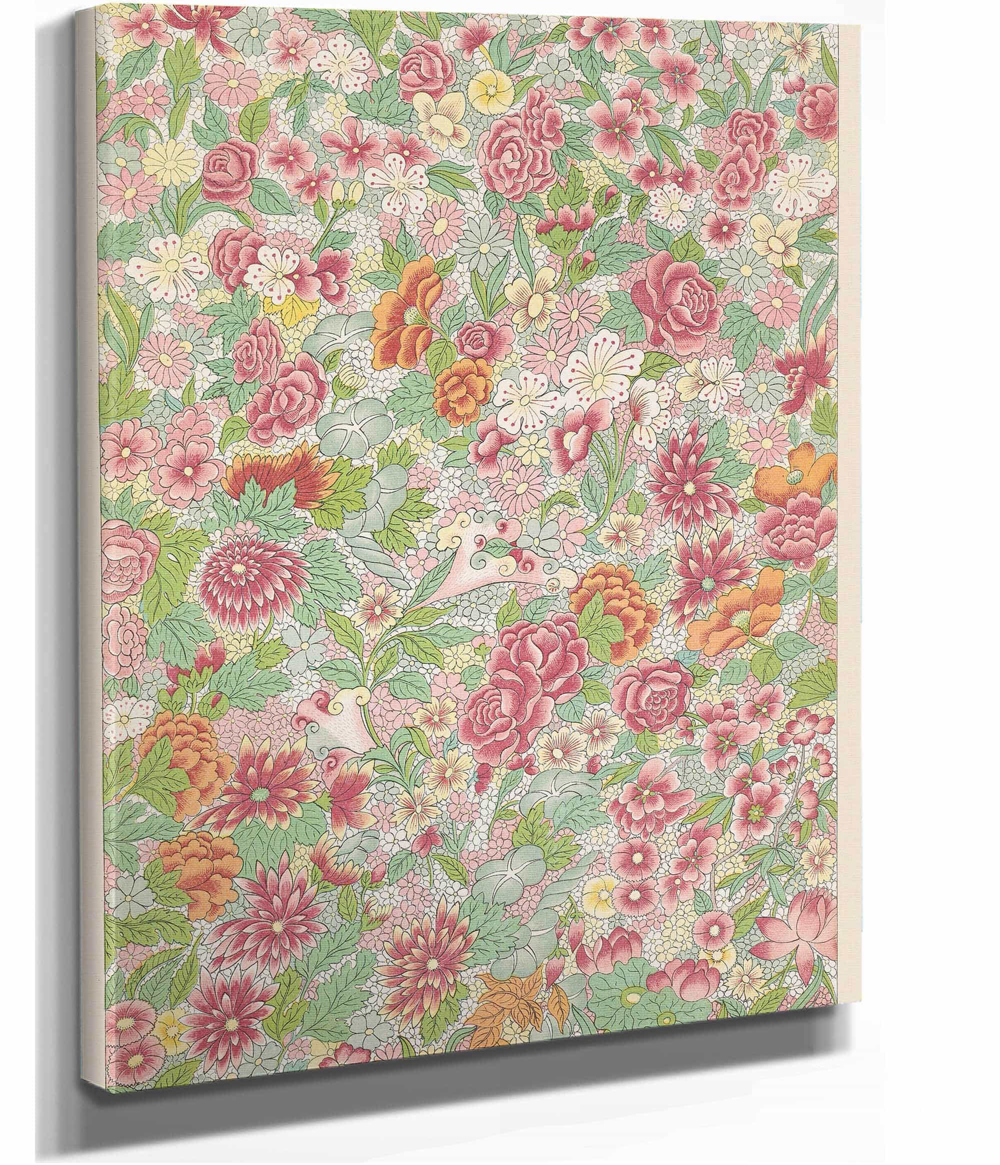 Examples Of Chinese Ornament Pl by Owen Jones Fine Art Print