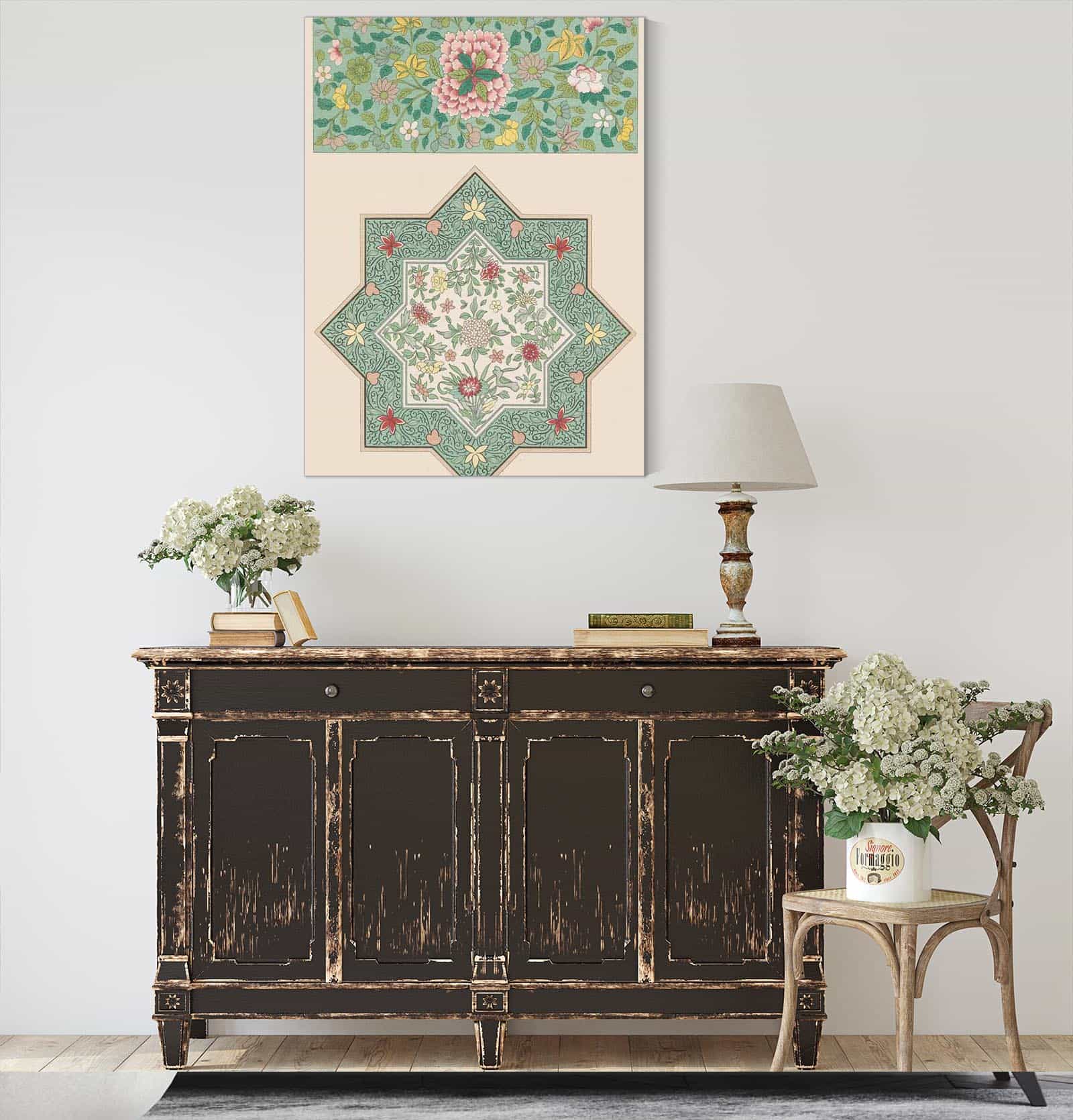 Examples Of Chinese Ornament Pl by Owen Jones Fine Art Print