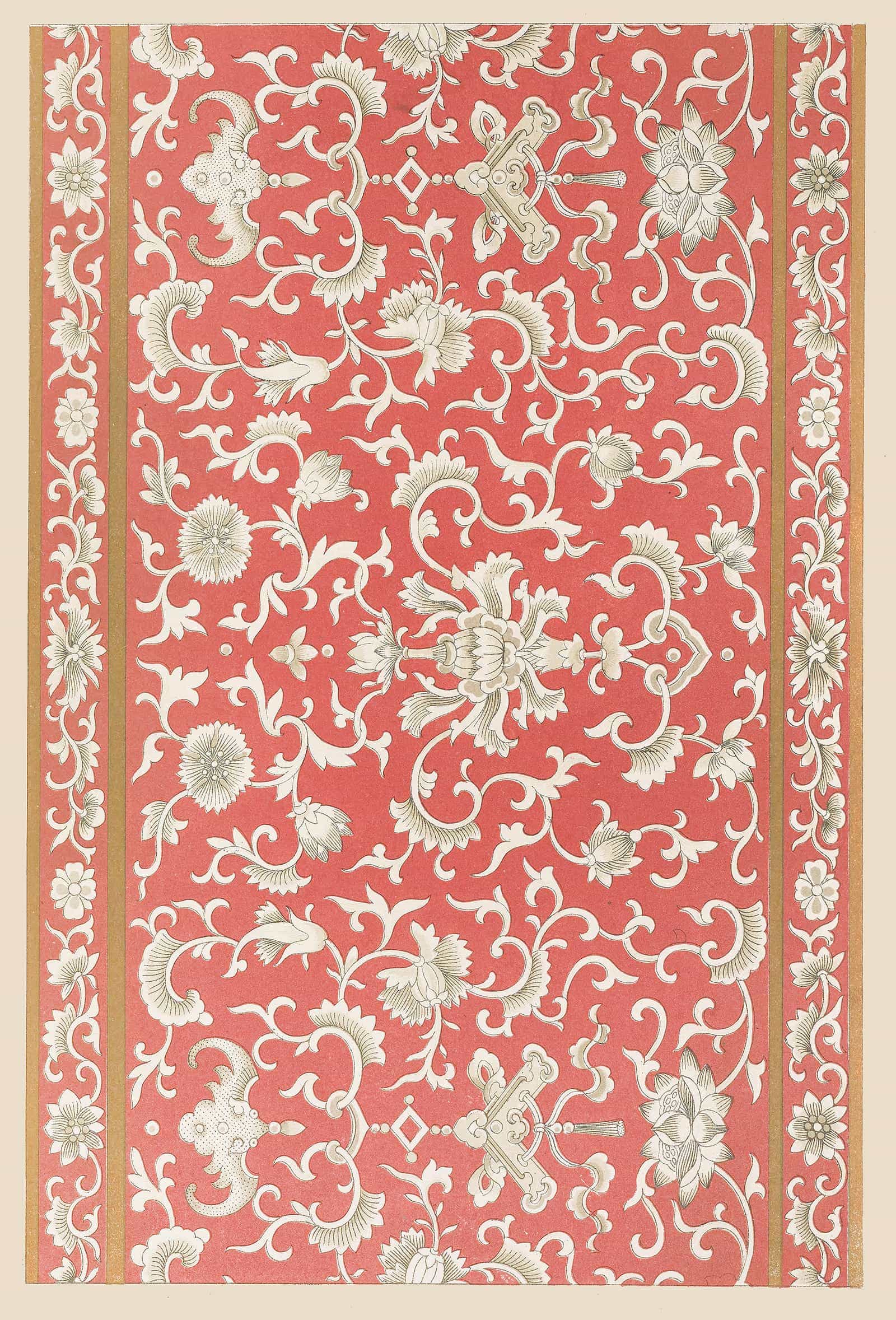 Examples Of Chinese Ornament Pl by Owen Jones Fine Art Print
