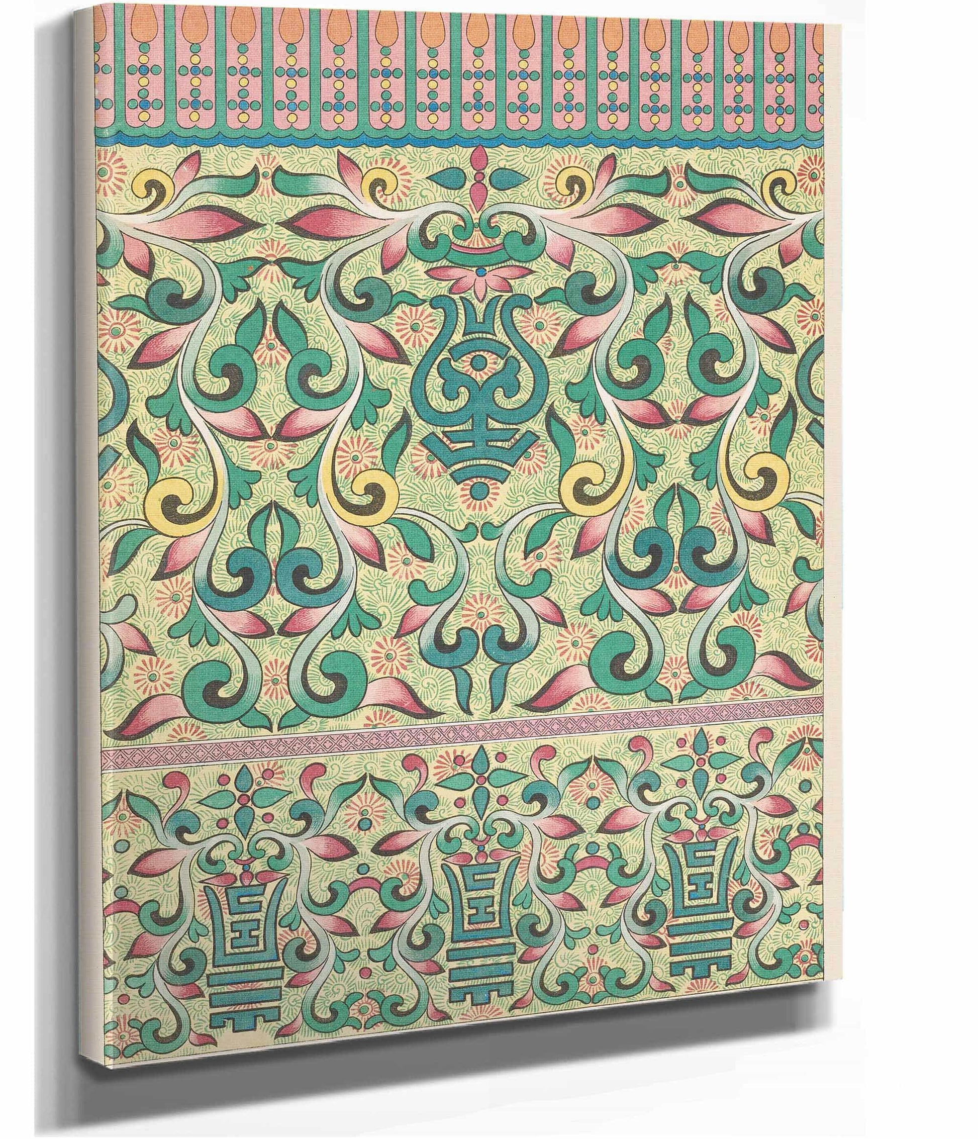 Examples Of Chinese Ornament Pl by Owen Jones Fine Art Print