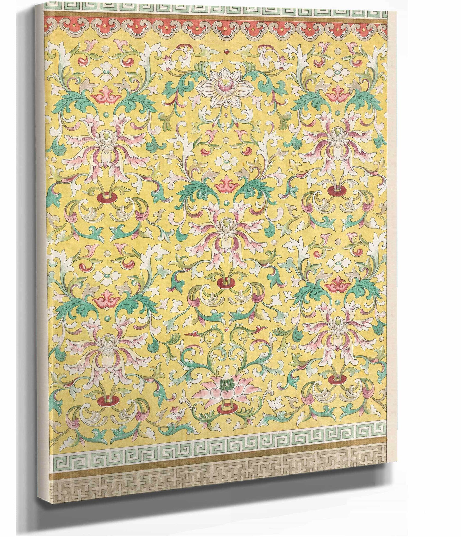 Examples Of Chinese Ornament Pl by Owen Jones Fine Art Print