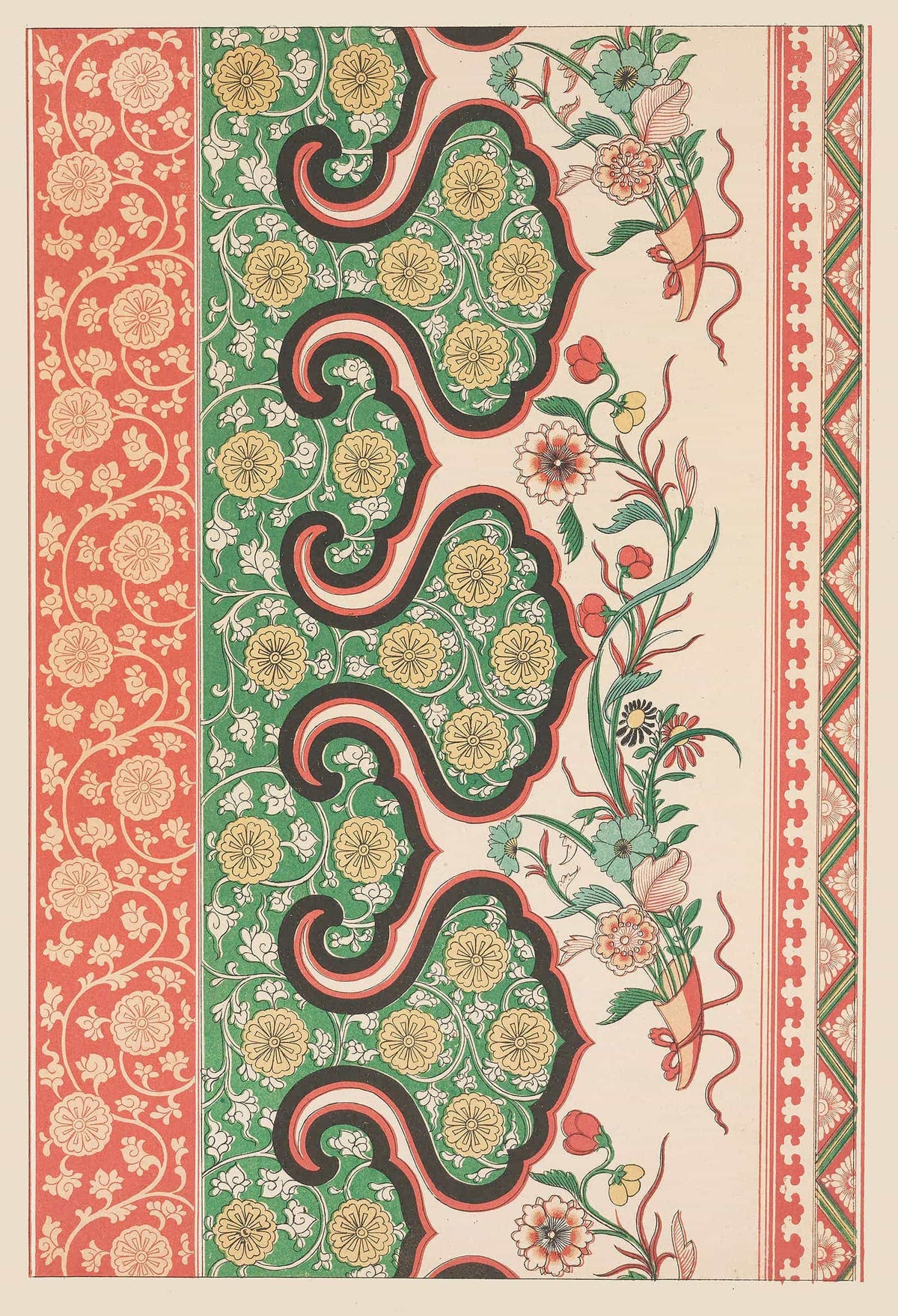 Examples Of Chinese Ornament Pl  by Owen Jones