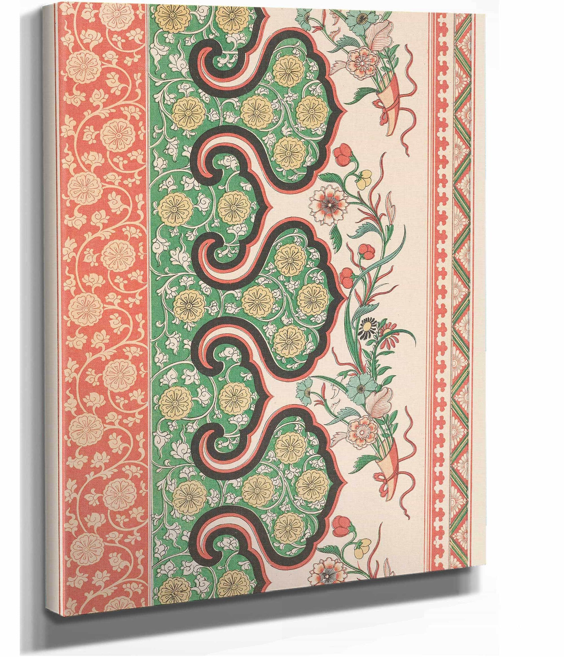 Examples Of Chinese Ornament Pl by Owen Jones Fine Art Print