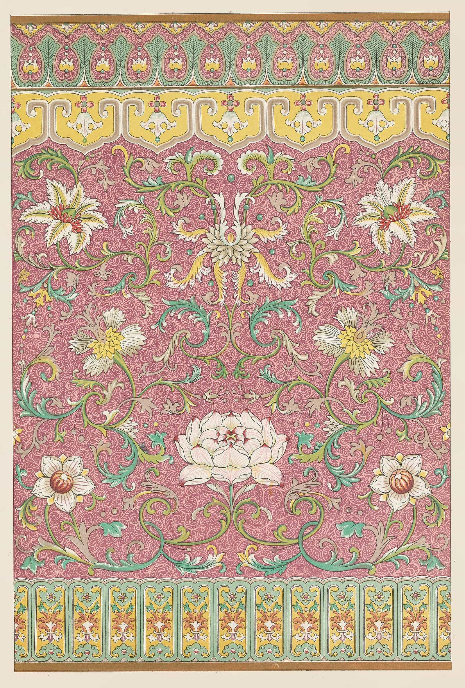Examples Of Chinese Ornament Pl by Owen Jones Fine Art Print