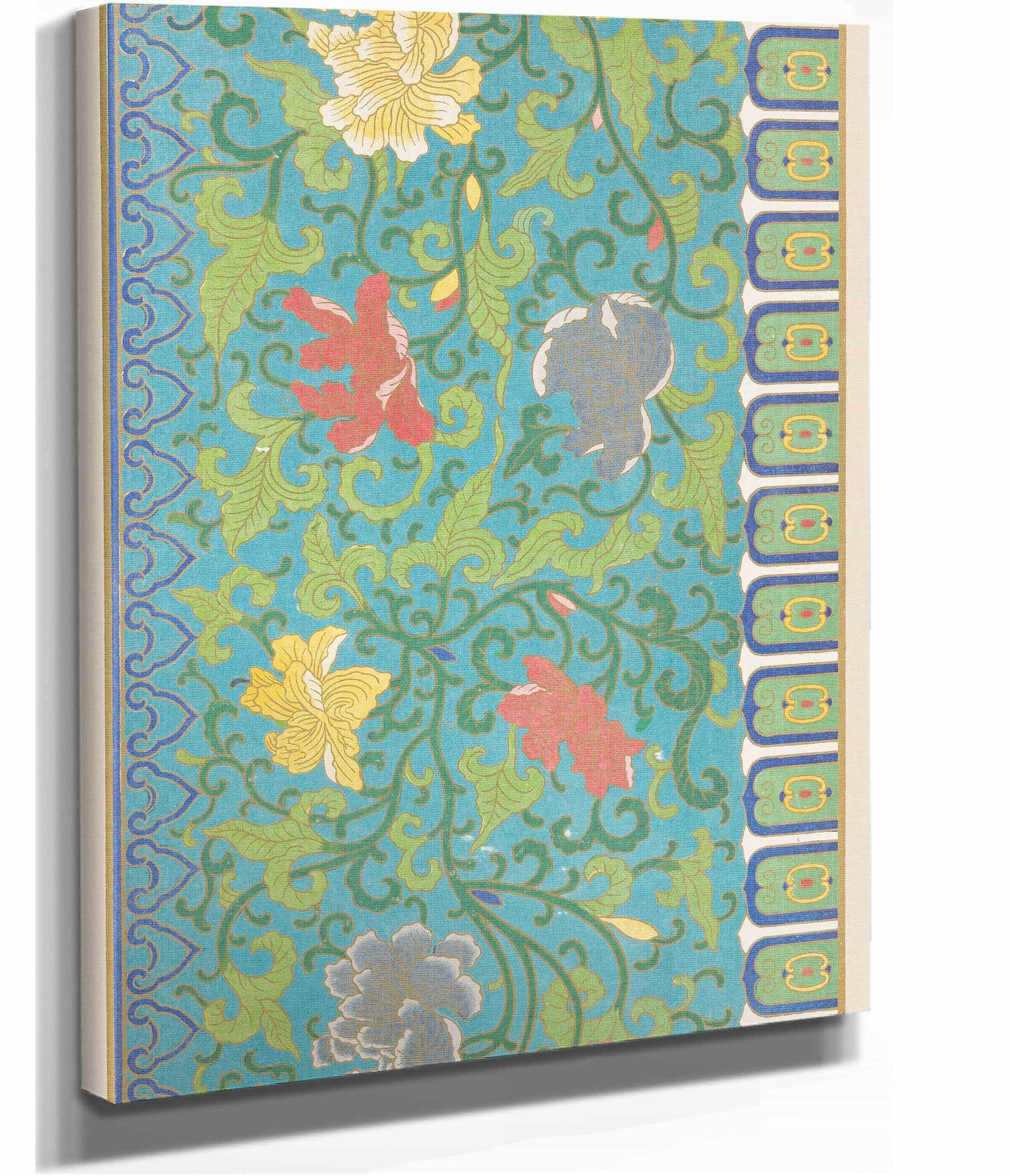 Examples Of Chinese Ornament Pl by Owen Jones Fine Art Print