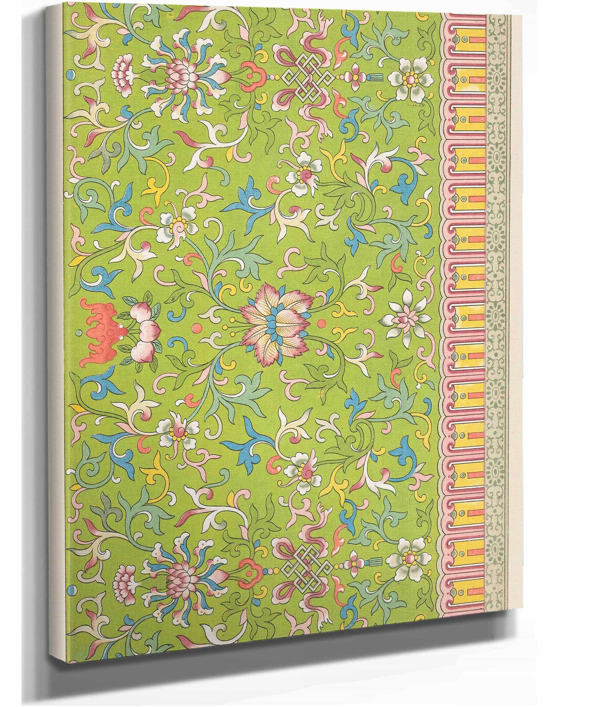 Examples Of Chinese Ornament Pl by Owen Jones Fine Art Print