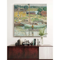 Oyster Sloopcos Cob by Childe Hassam