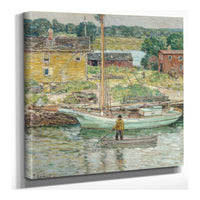 Oyster Sloopcos Cob by Childe Hassam