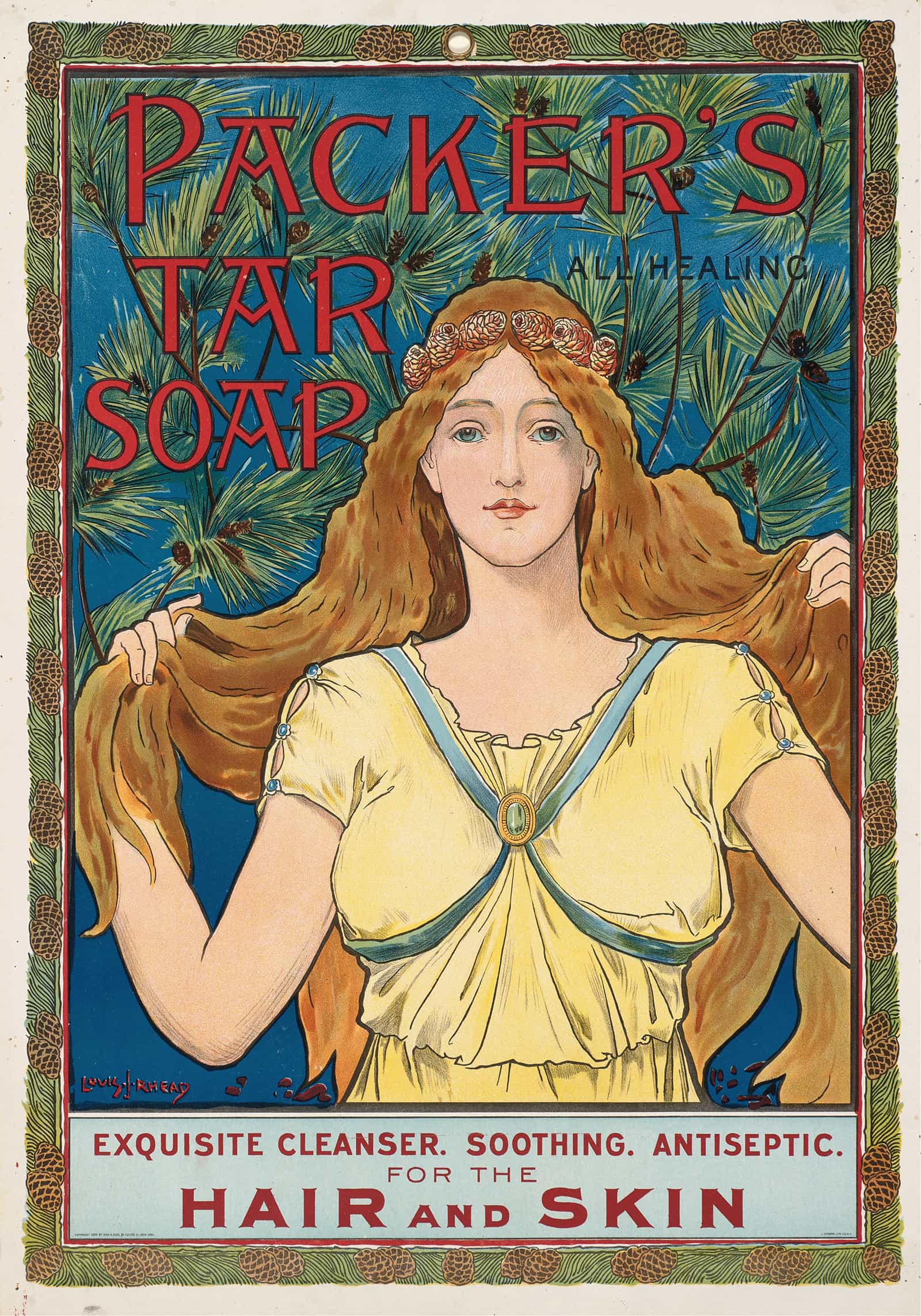 Packers Tar Soap by Louis Rhead