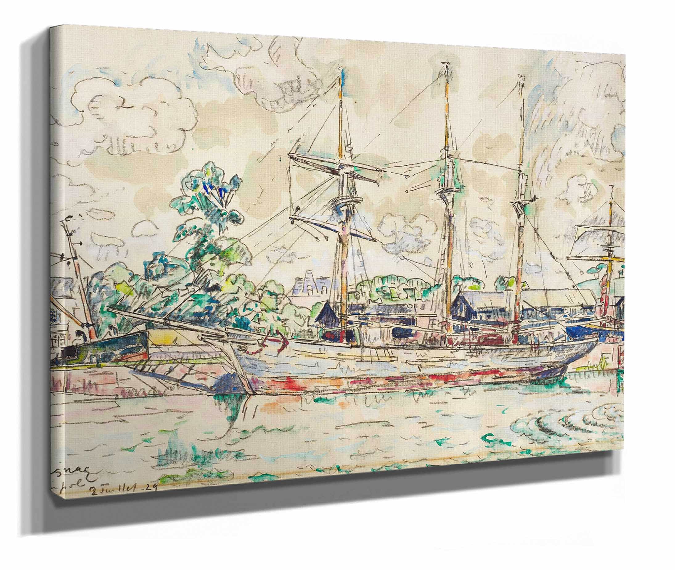 Paimpol by Paul Signac