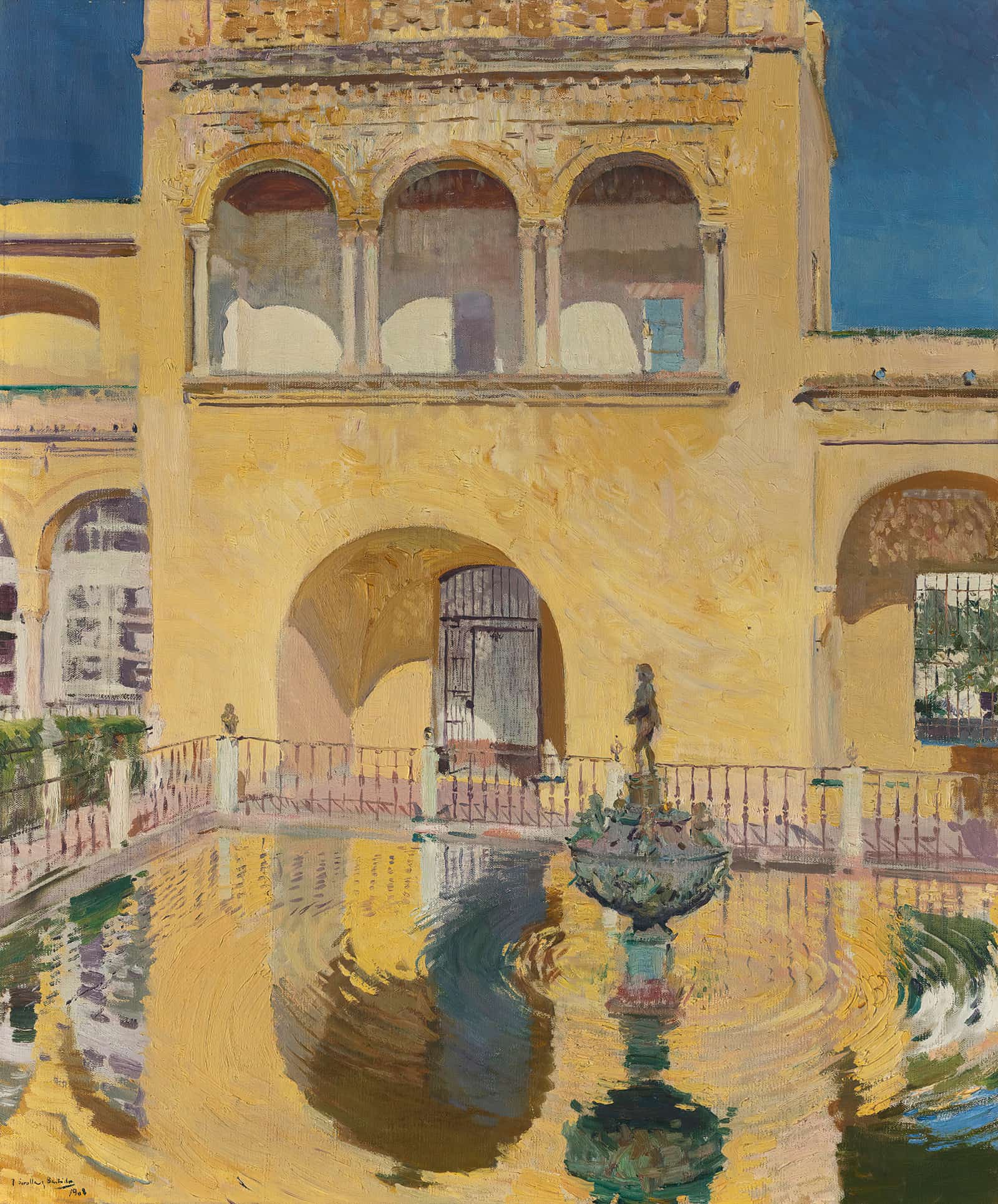 Palacio De Carlos V Alcazar De Sevilla by Joaquin Sorolla