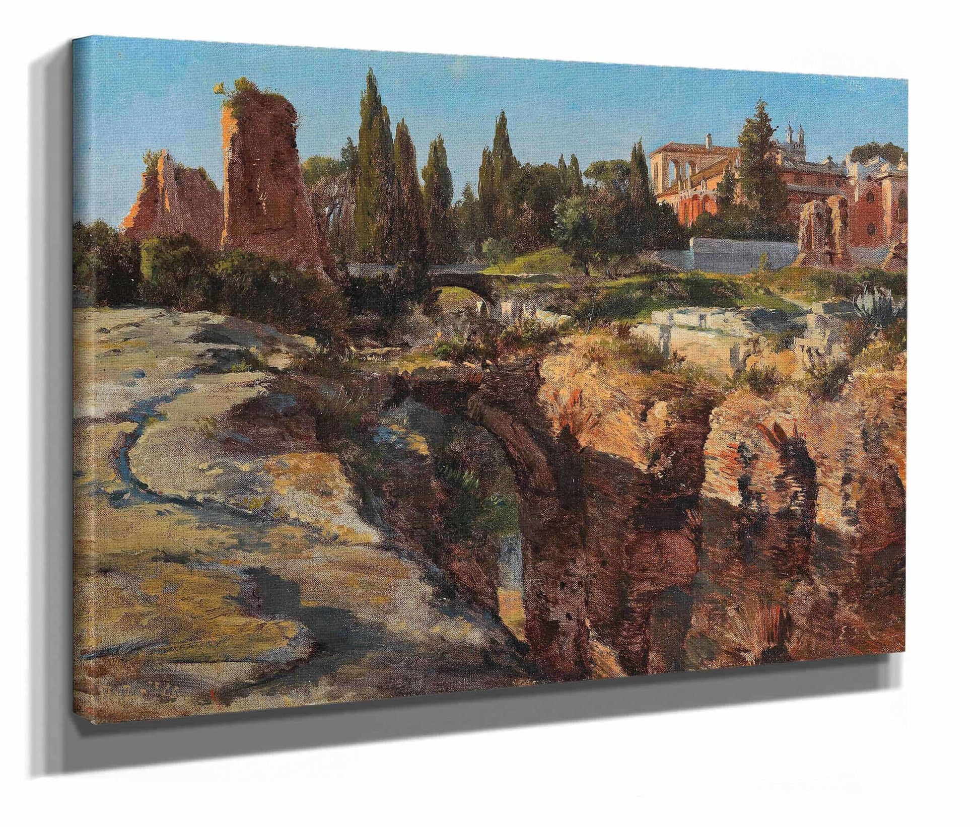 Palatin In Rom by Edward Theodore Compton