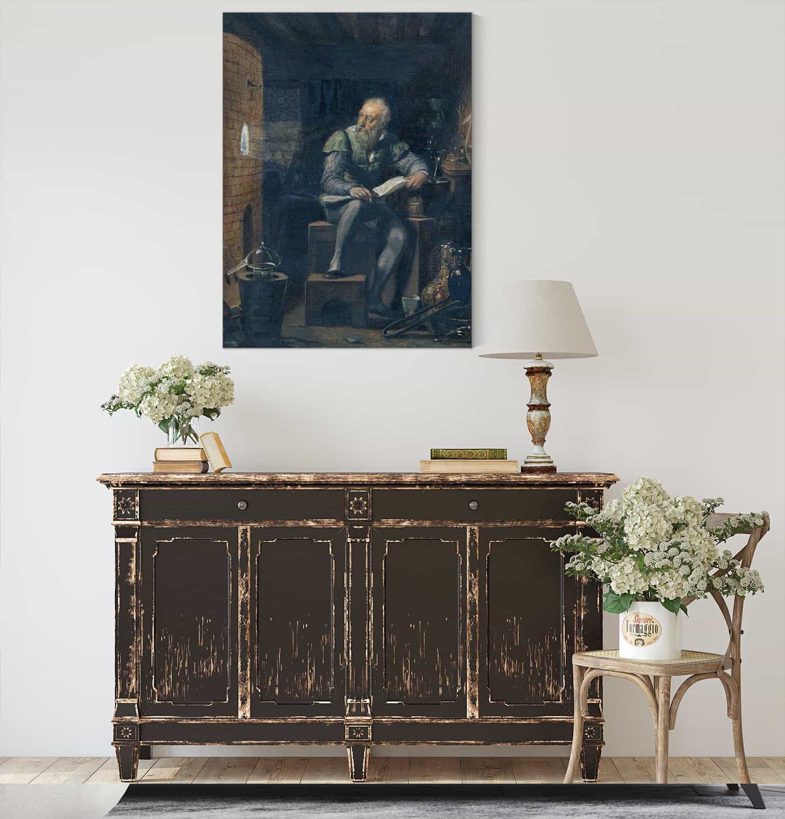 Palissy In His Workshop by Paul Delaroche