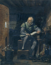 Palissy In His Workshop by Paul Delaroche