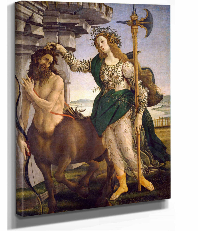 Pallas And The Centaur by Sandro Botticelli