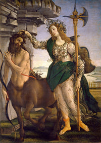 Pallas And The Centaur by Sandro Botticelli