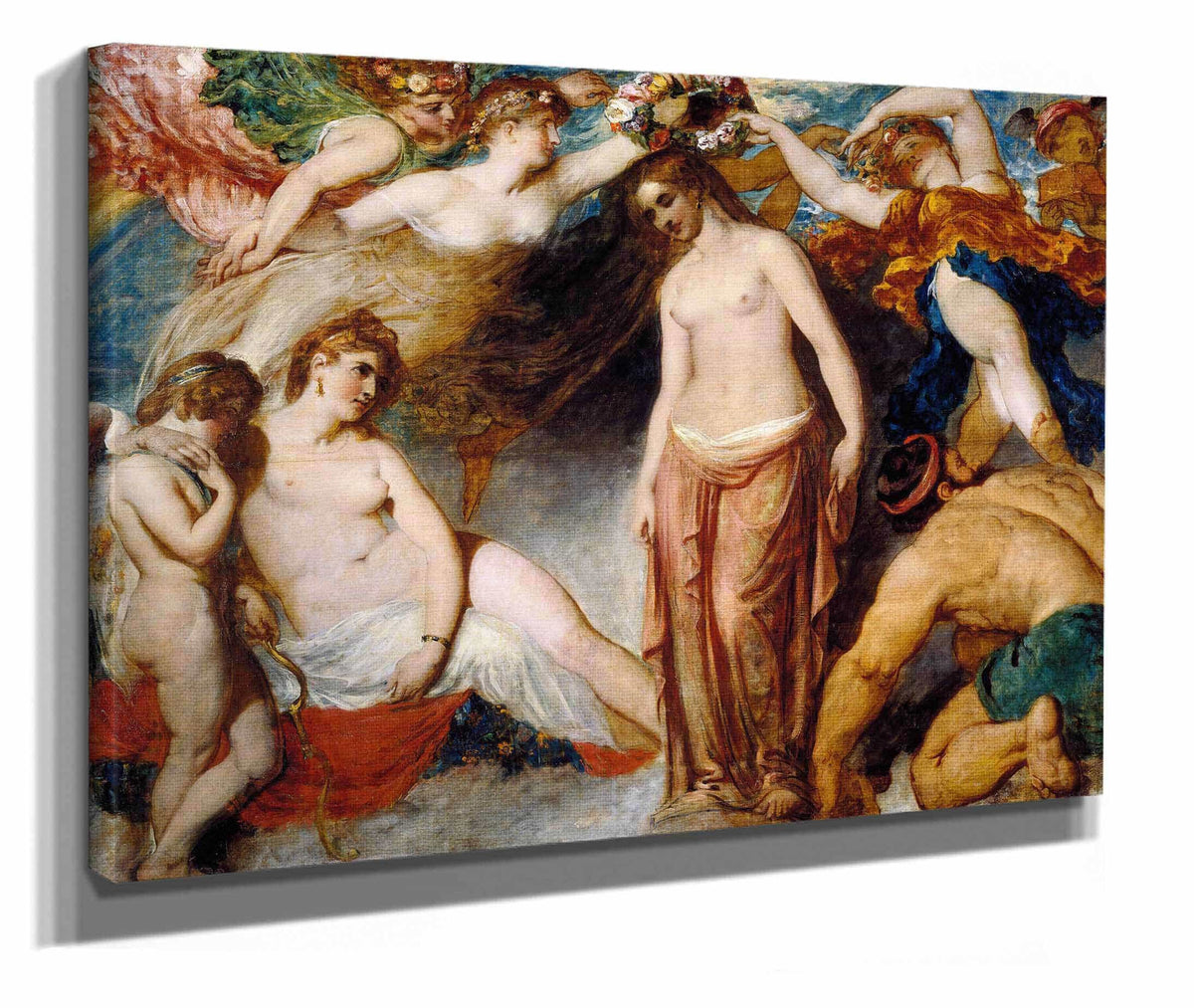 Pandora Crowned By The Seasons by William Etty