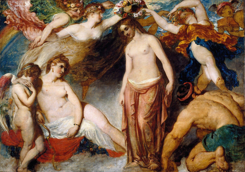 Pandora Crowned By The Seasons by William Etty