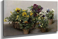 Pansies by Henri Fantin Latour
