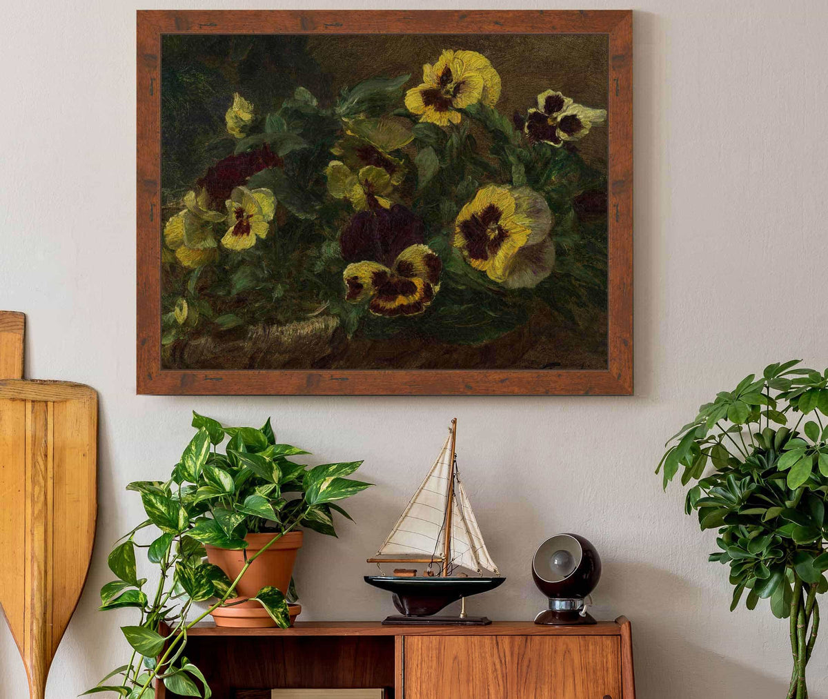 Pansies by Henri Fantin Latour