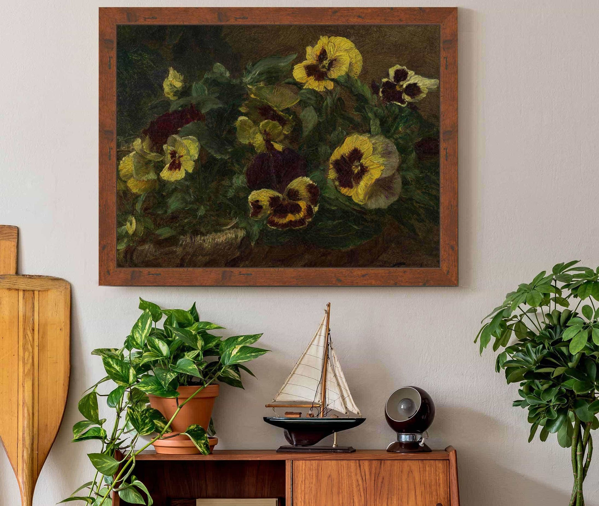 Pansies by Henri Fantin Latour