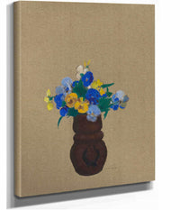 Pansies by Odilon Redon