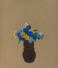 Pansies by Odilon Redon