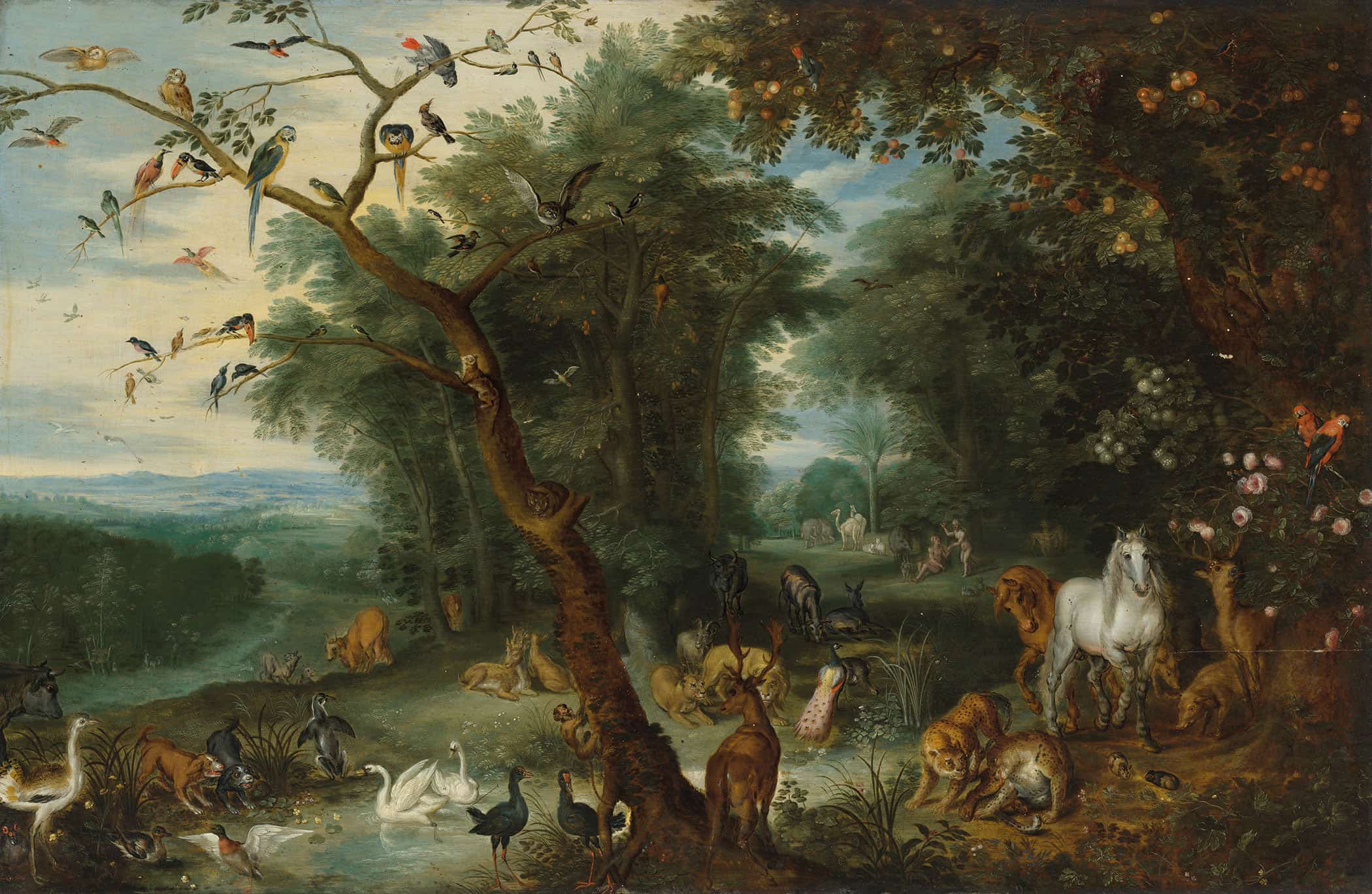 Paradise by Jan Brueghel The Younger