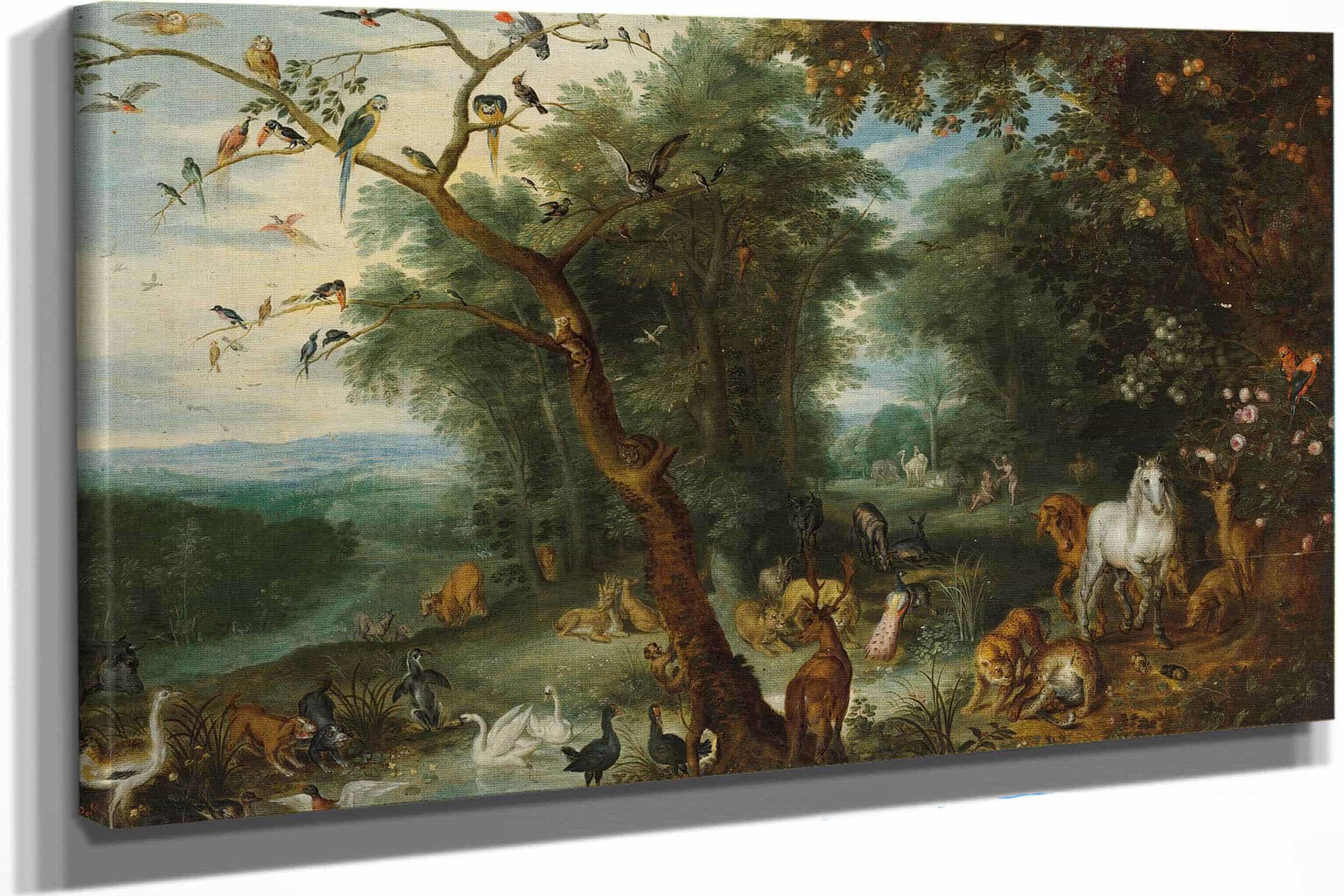 Paradise by Jan Brueghel The Younger