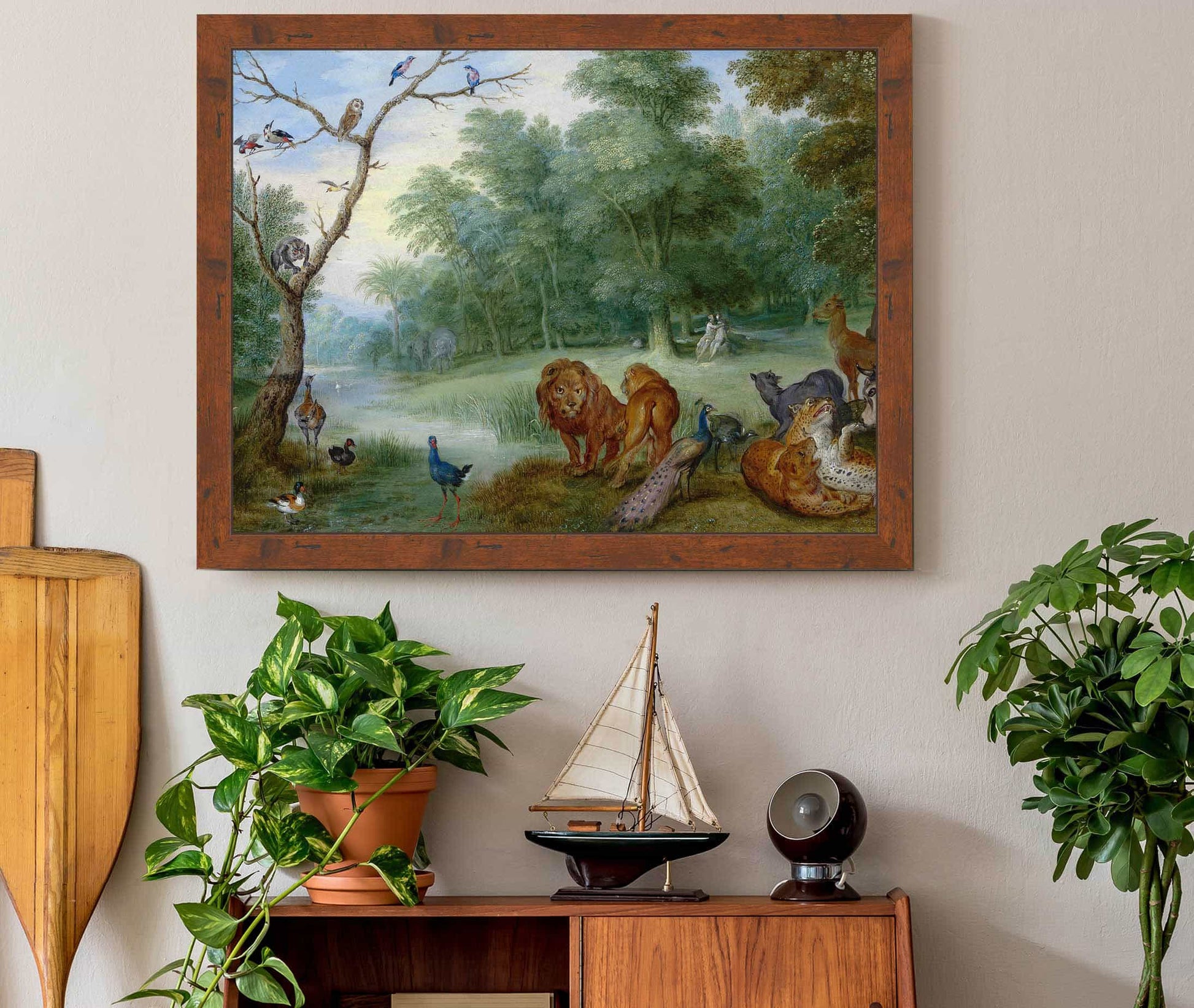 Paradise With The Fall Of Man by Jan Brueghel The Younger