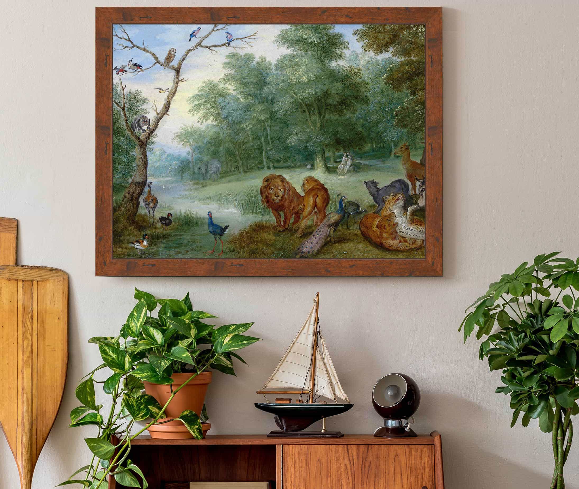 Paradise With The Fall Of Man by Jan Brueghel The Younger