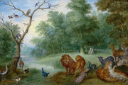 Paradise With The Fall Of Man by Jan Brueghel The Younger