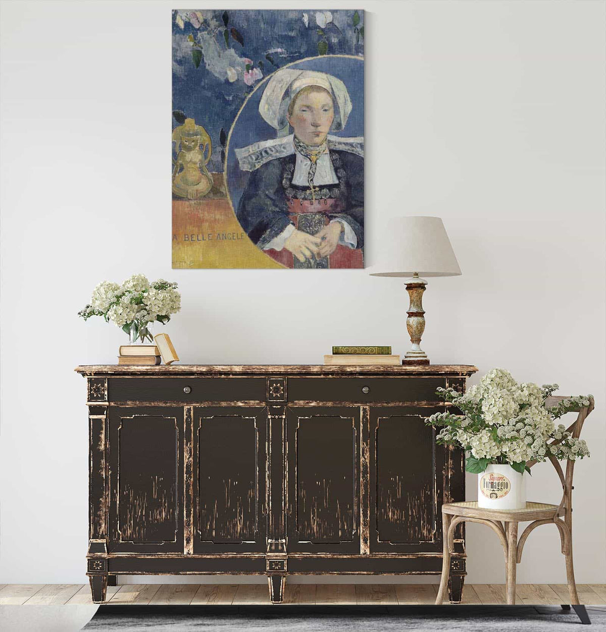 Parau Api What News by Paul Gauguin