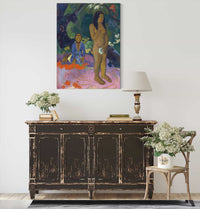 Parau Na Te Varua Ino Words Of The Devil by Paul Gauguin