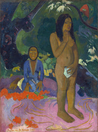 Parau Na Te Varua Ino Words Of The Devil by Paul Gauguin