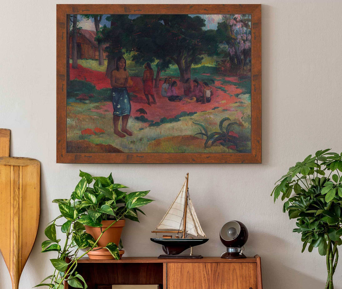 Parau Parau Whispered Words by Paul Gauguin