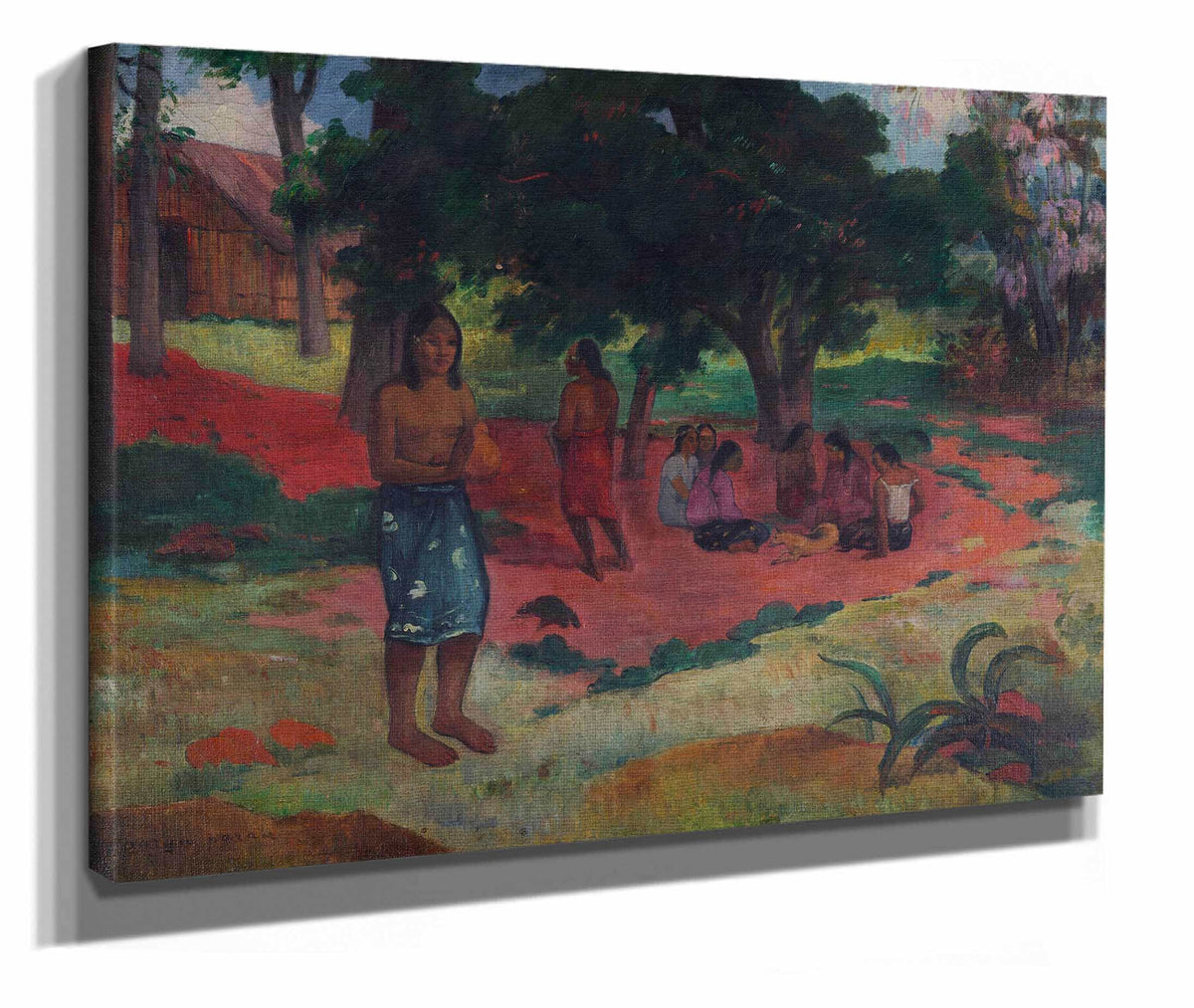 Parau Parau Whispered Words by Paul Gauguin