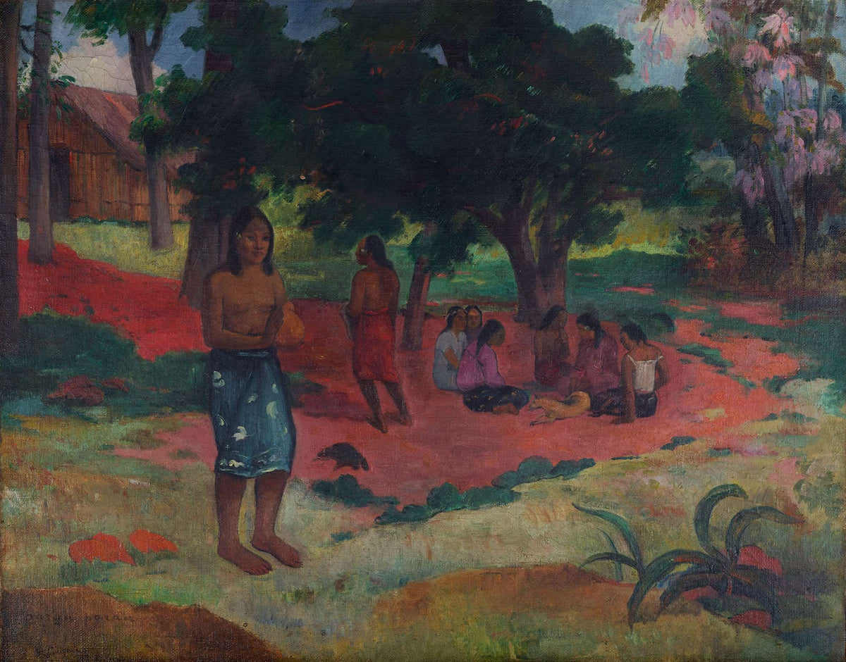 Parau Parau Whispered Words by Paul Gauguin