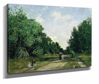 Parc Cordier In Trouville by Eugene Boudin
