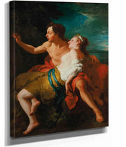 Paris And Oenone by Jean Francois De Troy