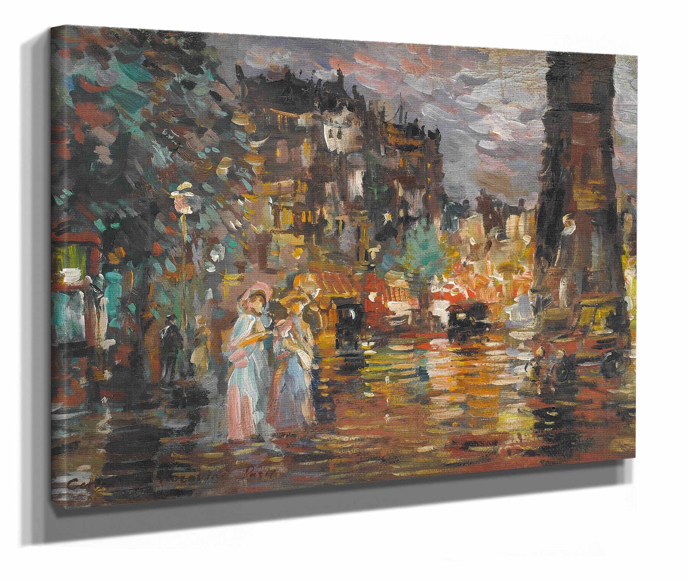 Paris by Konstantin Alexeevich Korovin