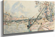 Paris La Seine Au Pont Des Arts by Paul Signac