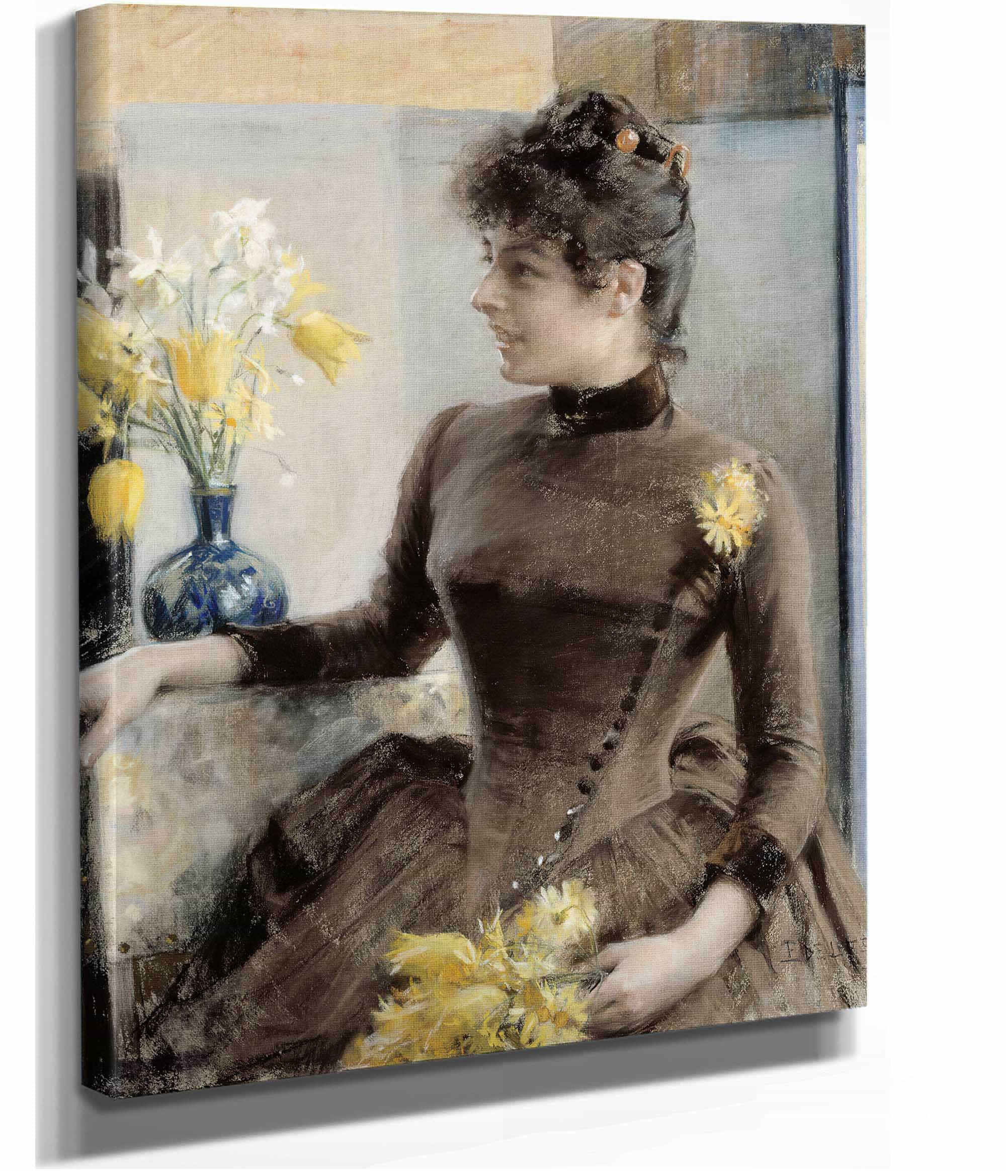 Parisienne by Albert Edelfelt