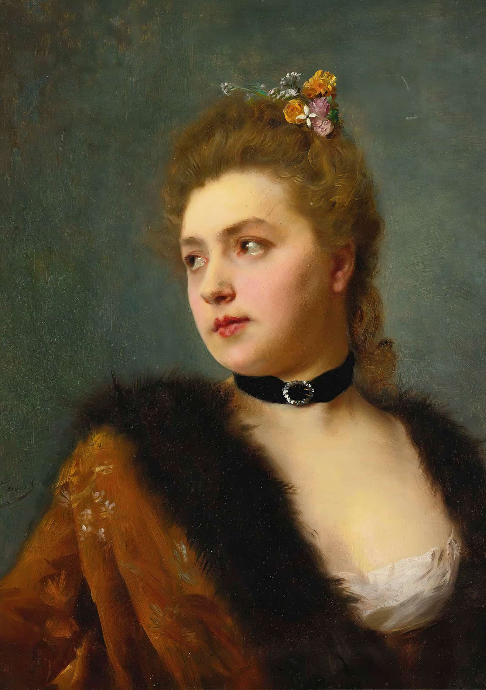 Parisienne by Gustave Jean Jacquet