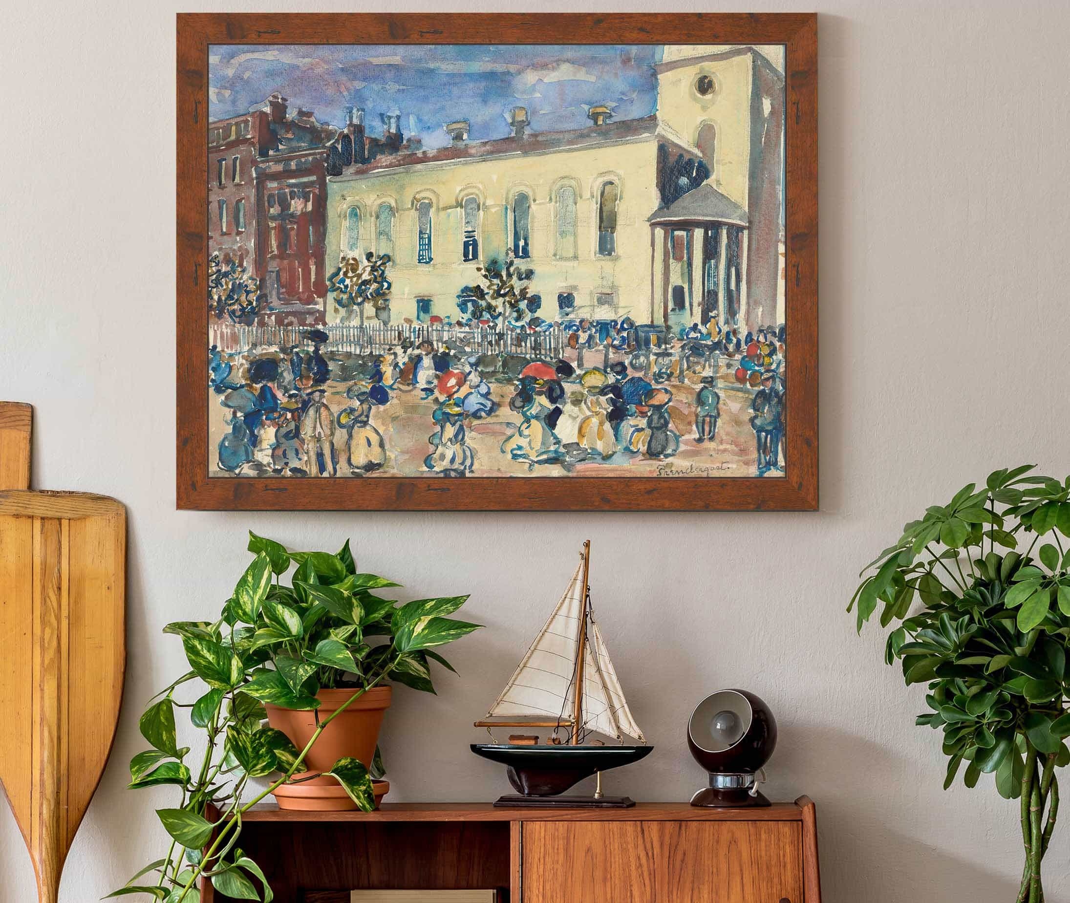 Park Street Church Boston by Maurice Prendergast