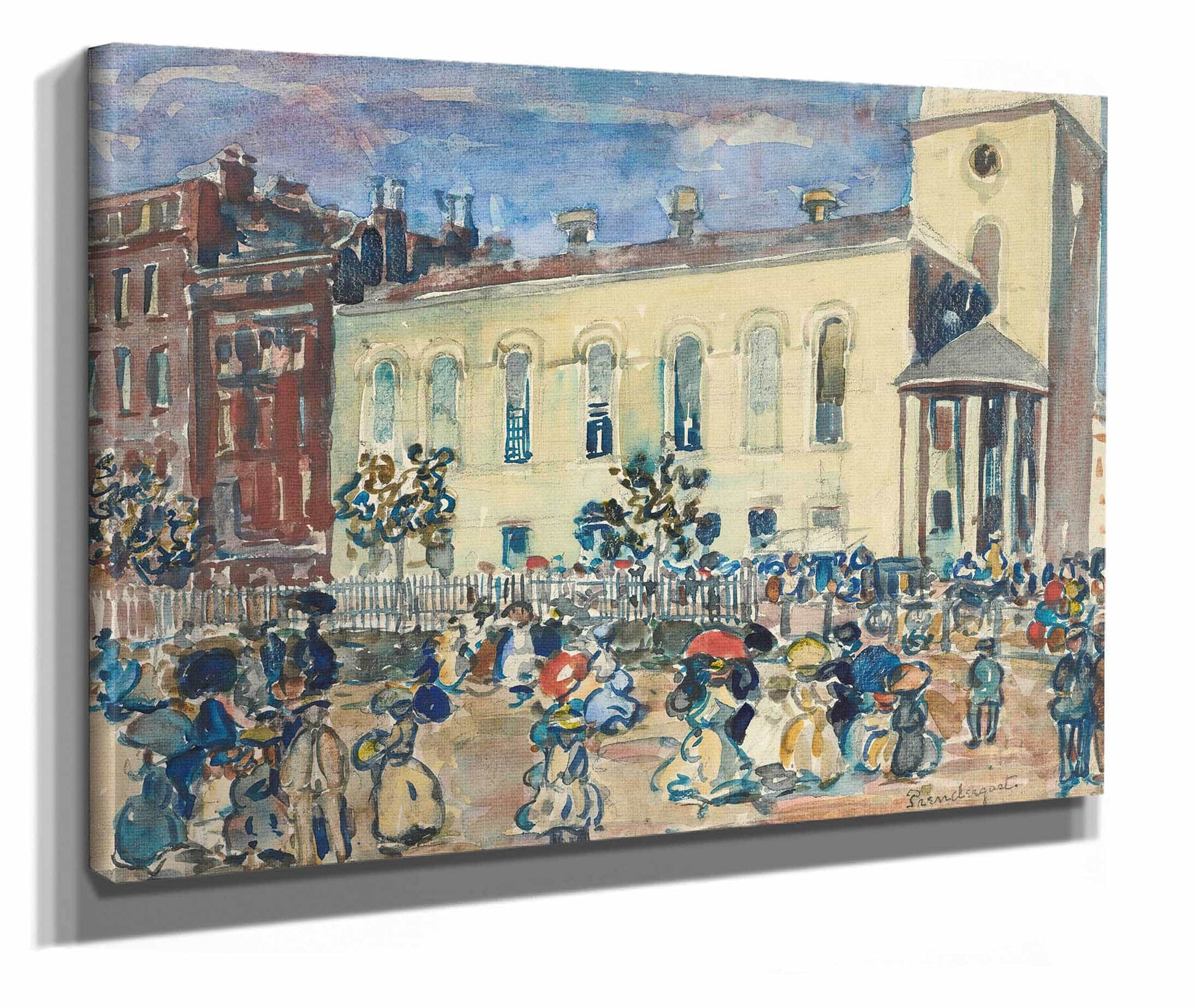 Park Street Church Boston by Maurice Prendergast