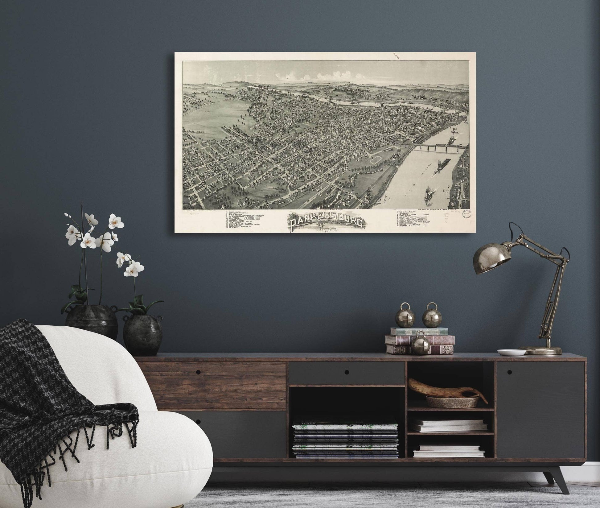 Parkersburg West Virginia 1899  State Of West Virginia