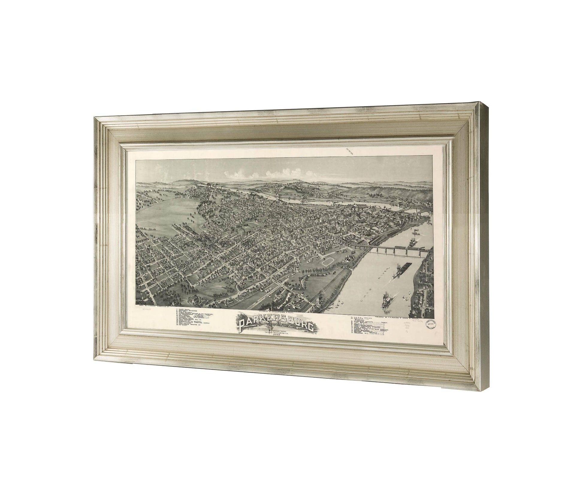 Parkersburg West Virginia 1899  State Of West Virginia