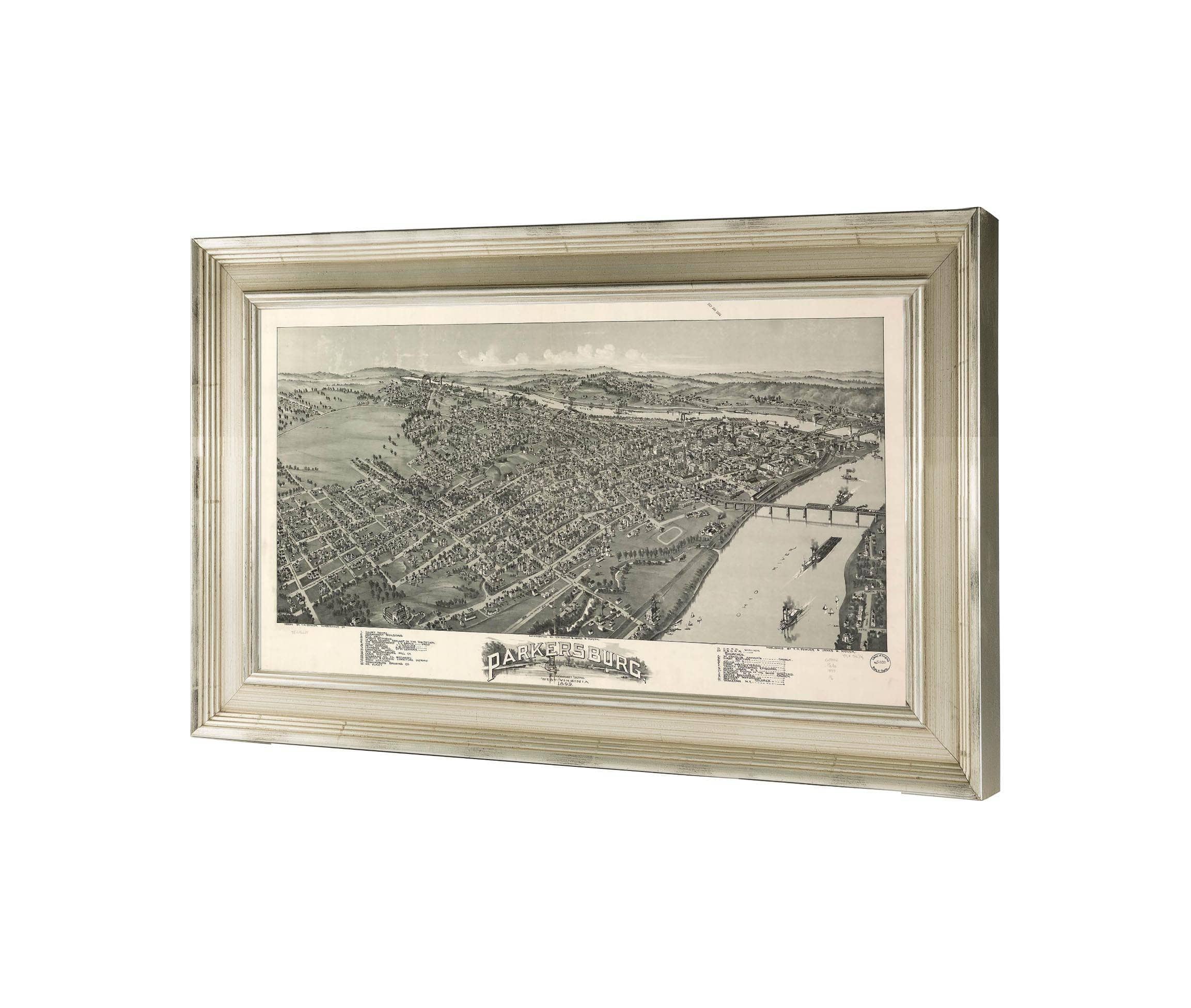 Parkersburg West Virginia 1899  State Of West Virginia