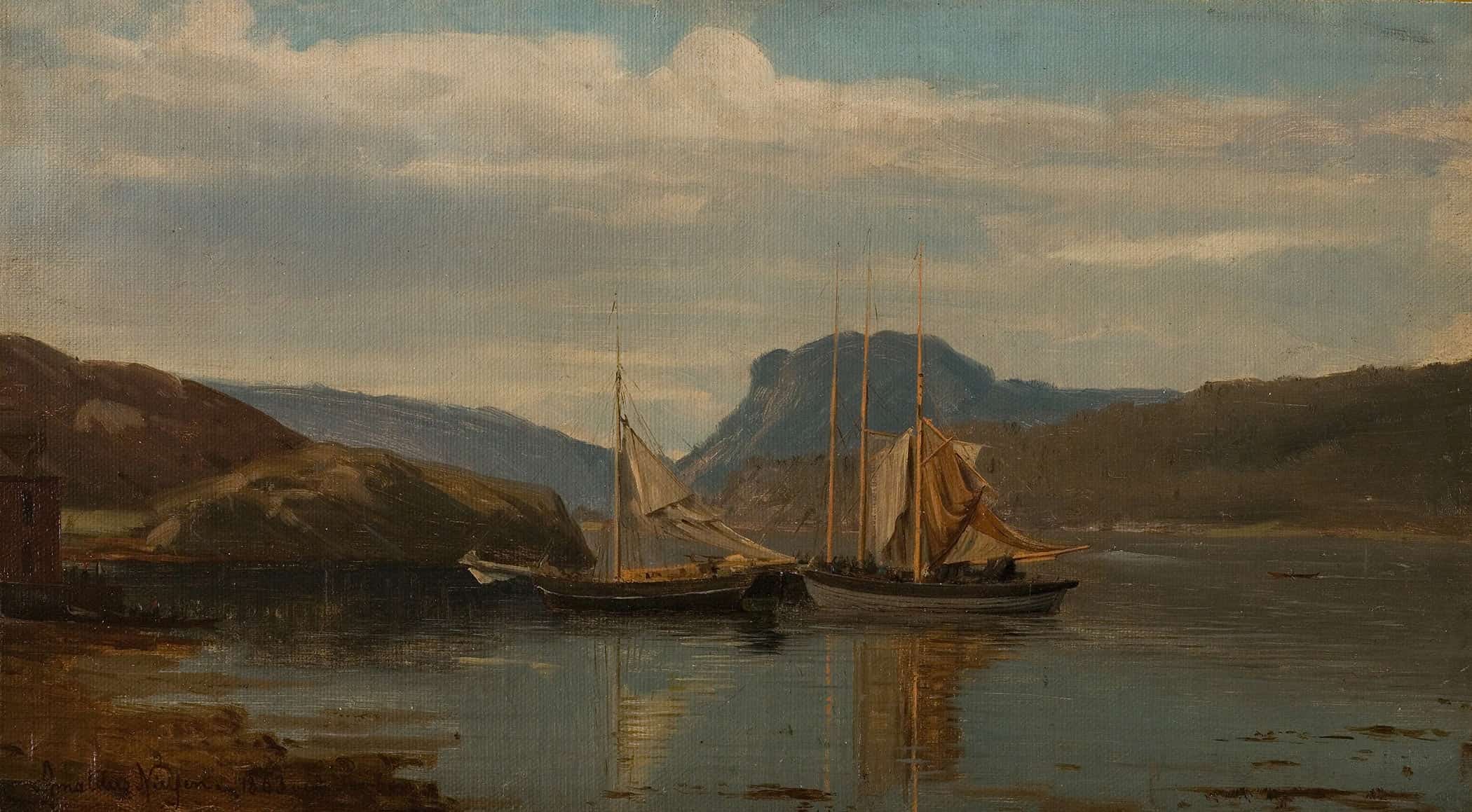 Parti Fra Teroen by Amaldus Nielsen